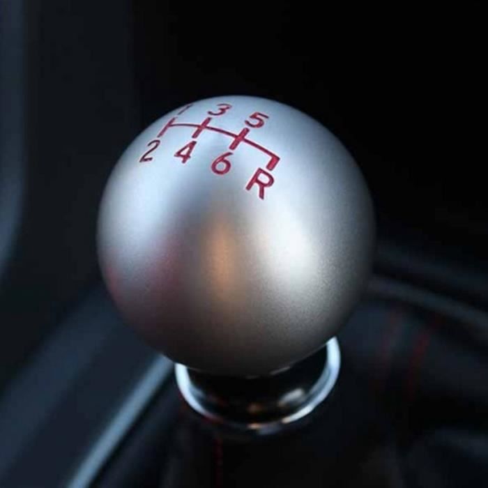 Pommeau De Levier De Vitesse 6 Vitesses En Aluminium Mat Pour BMW Série 1 (M130i, 135i, 1M, 116D, Etc.)