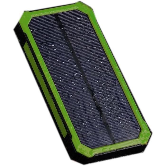 Lampe de poche multifonction à panneau solaire LED Powerbank USB