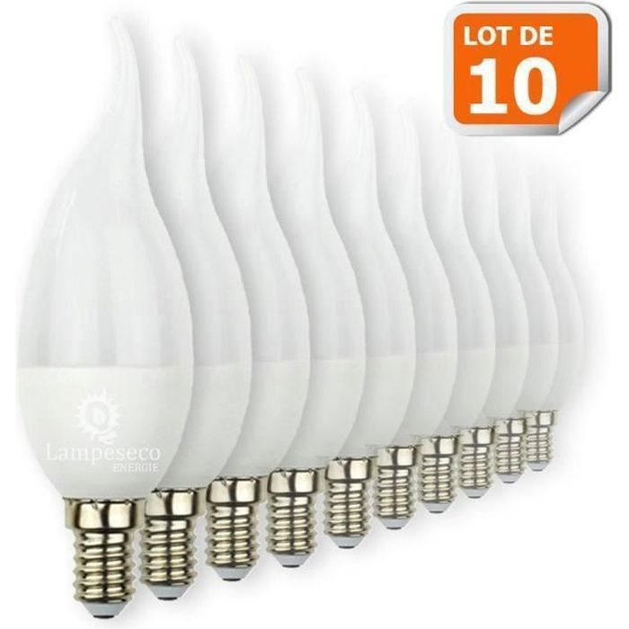 Ampoules LED E14 Flamme 5W Eq 40W EUROBRYTE Economique et