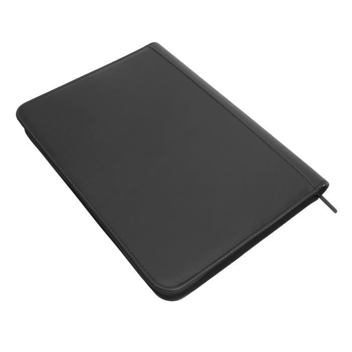 Classeur De Cartes à Glissière 360 Pochettes – 9 Poches Par Page, Couverture PU, Chargement Latéral, Protection Rigide