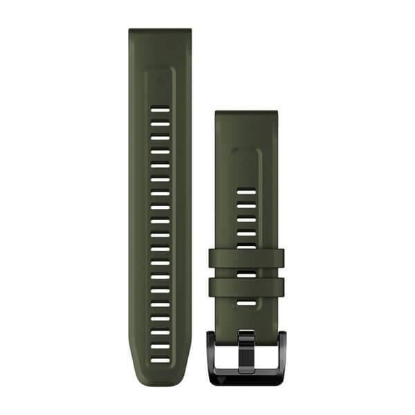 Bracelet de montre Garmin QUICKFIT® silicone moss 22 mm