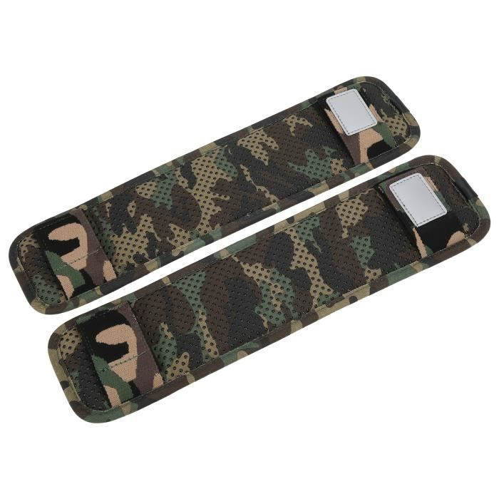 Caiobob Sangle De Sac De Golf Double Bandoulière Universelle Rembourrée De Rechange Pour Taylormade Callaway (Noir