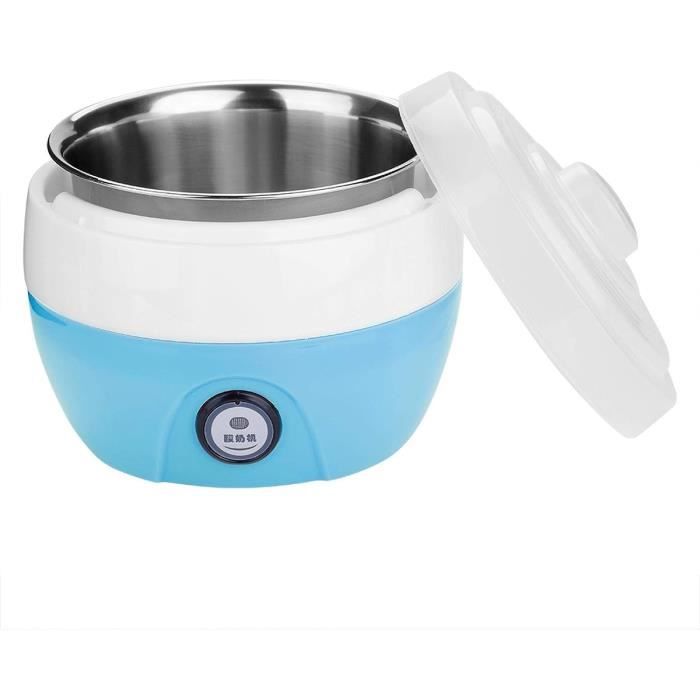 Machine à La Glace Yogourt Fritée, Crème Glacée, Acier Inoxydable, 6