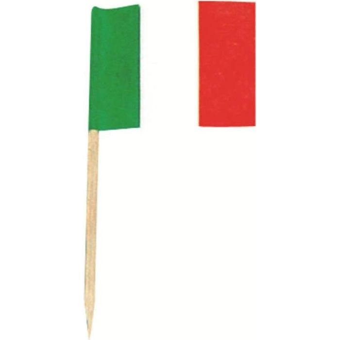 Pics Mini Drapeaux Italie X50 Cdiscount Maison