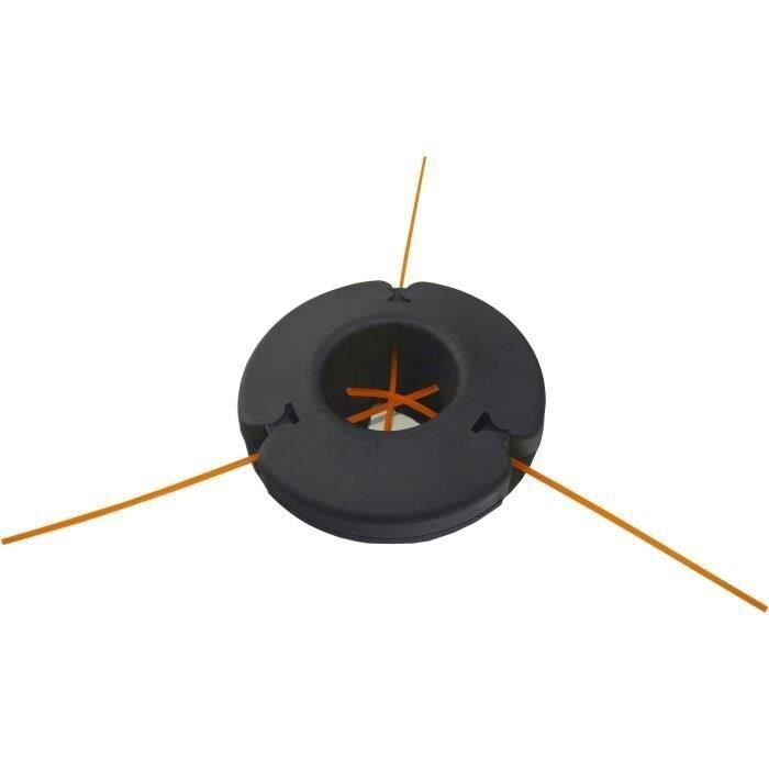 Greenstar 3981 Tête à 3 fils nylon universelle pour débroussailleuse Kwik