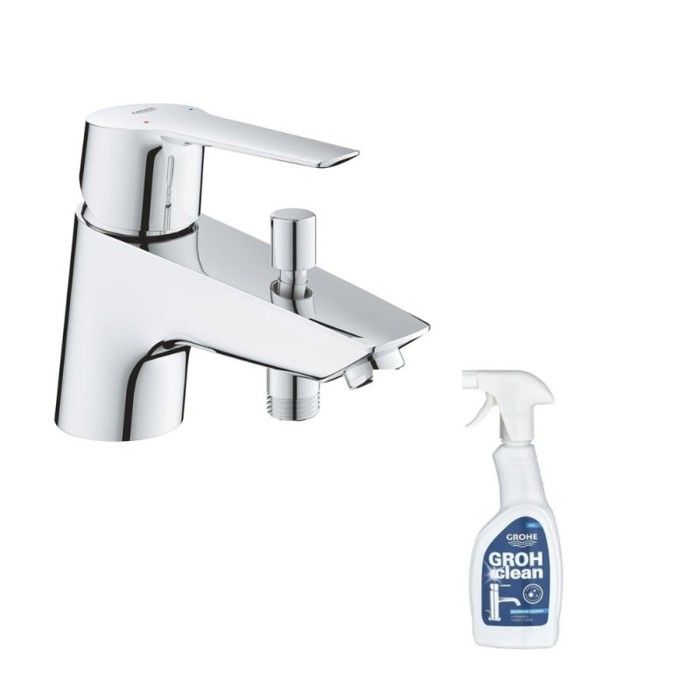 GROHE Mitigeur bain douche monotrou Start 2021 Quickfix + nettoyant