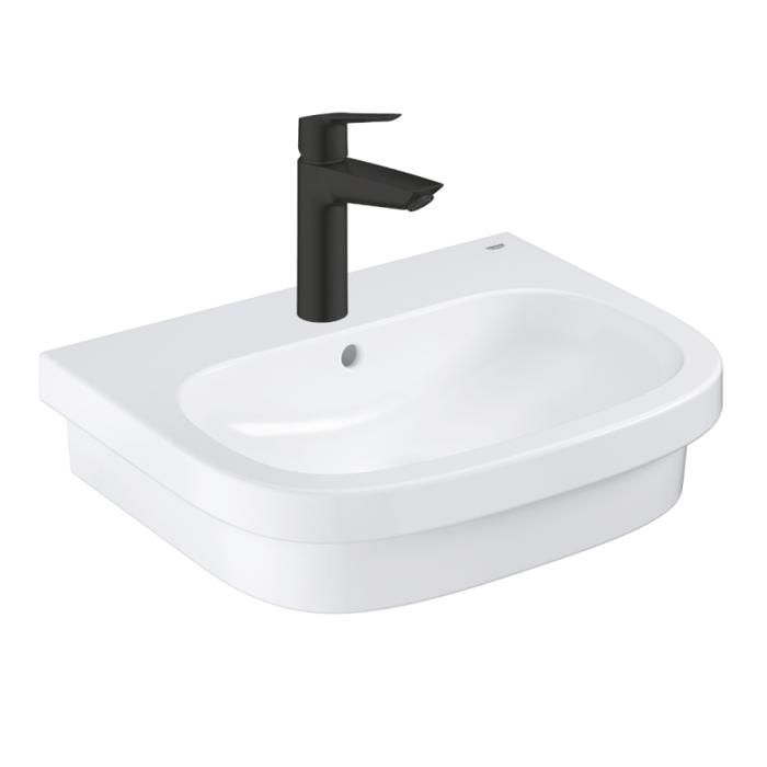 Vasque à poser GROHE Euro Ceramic 60cm + Mitigeur lavabo GROHE Start avec ouverture froide - vue 2