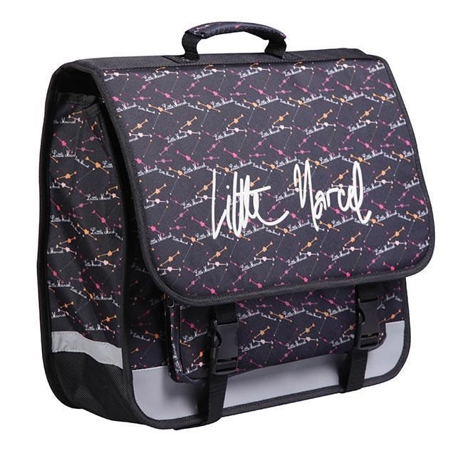 Cartable LITTLE MARCEL Fleches 41cm 3 compartiments Cdiscount