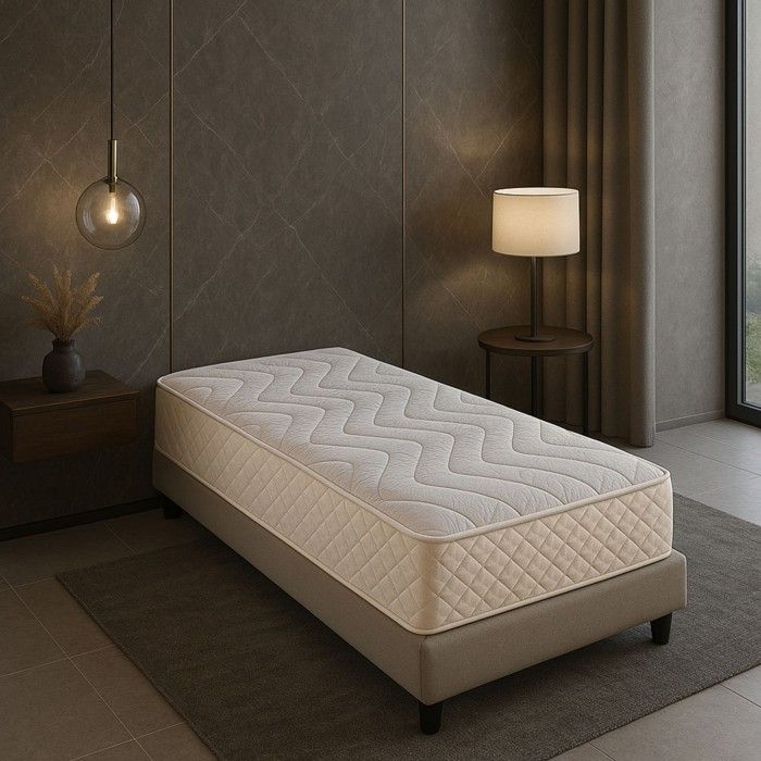 Matelas Mémoire de Forme 65 Kg-m3 80x200 x 20 5 cm Très Ferme - 7 Zones de Confort - Noyau Aertech+ 35 Kg-m3 HR Haute Densité Matelas Mémoire de Forme 65 Kg-m3 80x200 x 20 5 cm Très Ferme - 7 Zones de Confort - Noyau Aertech+ 35 Kg-m3 HR Haute Densité