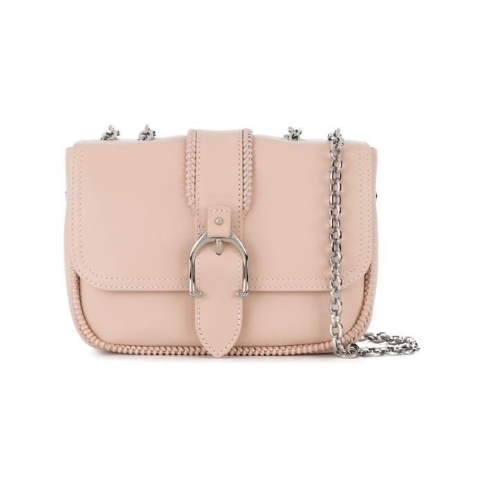 LONGCHAMP FEMME 10022930507 ROSE CUIR SAC PORTE EPAULE Cdiscount Bagagerie Maroquinerie