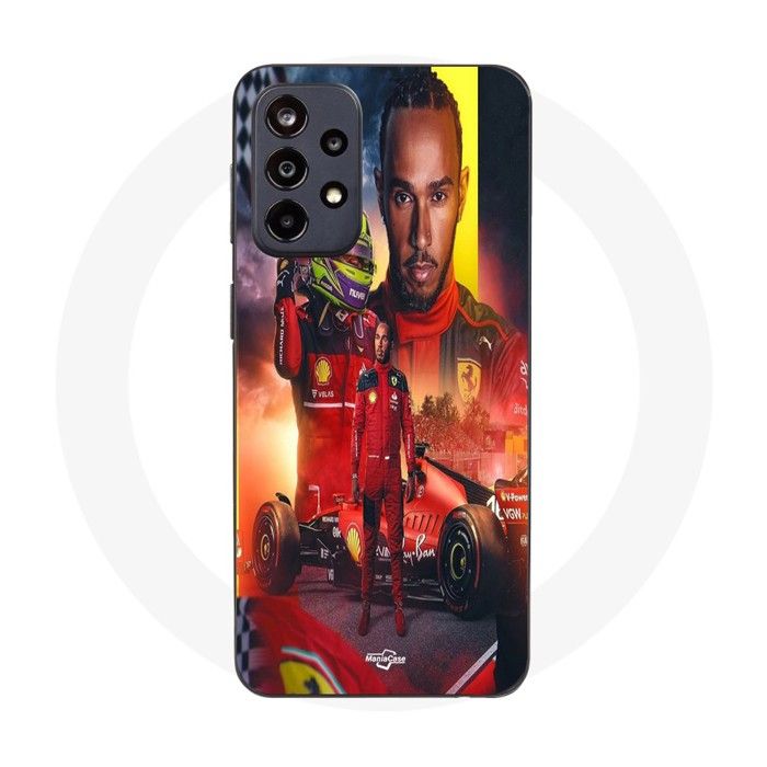 Coque Maniacase pour Samsung Galaxy A53 5g Lewis Hamilton Scuderia