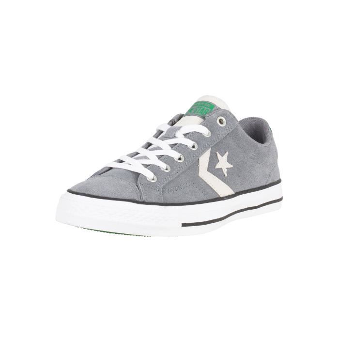 converse daim gris