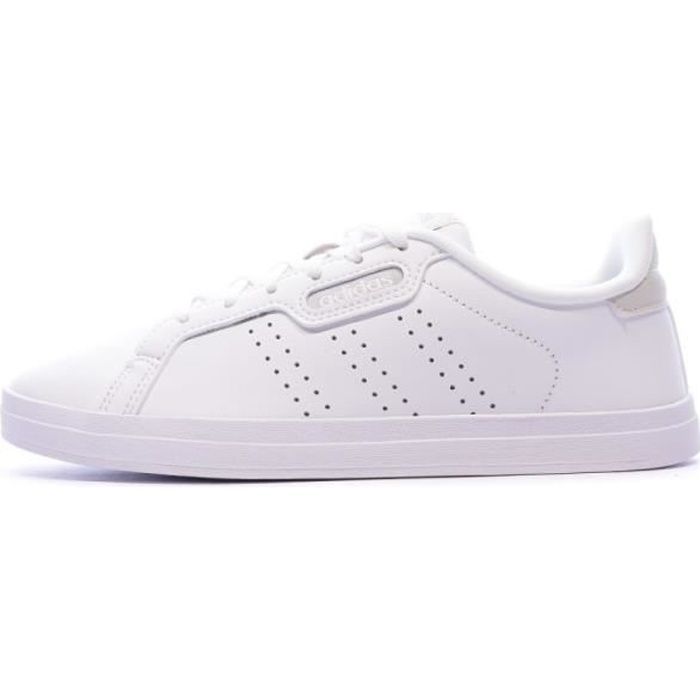 Basket blanche sales adidas femme