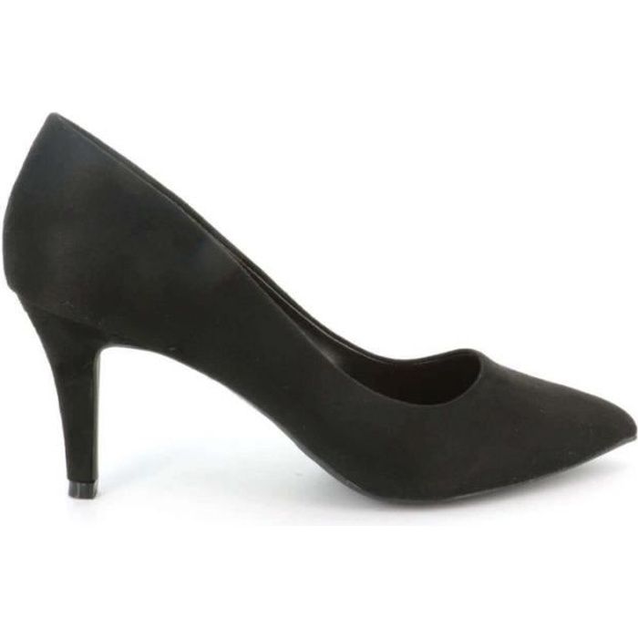 Queen Vivi Escarpin Femme En Daim Chaussures Couleur Unie Classique Haut Talon Ceremonie Sexy Mariage Chic Elegant Noir Achat Vente Chaussures femme Double Tree pas cher Cdiscount