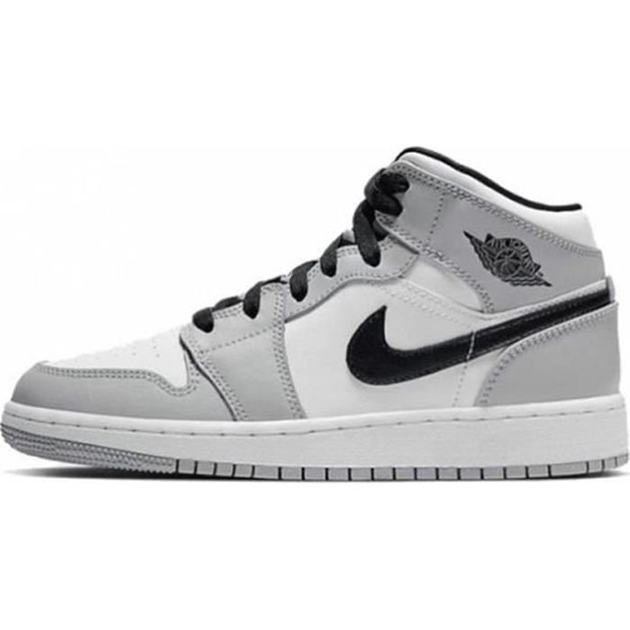 Jordan 1 mid light smoke - Cdiscount
