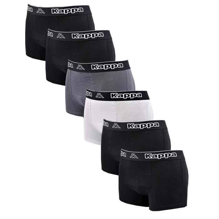 Boxer homme KAPPA Lot de 6 Pack de 6 Boxers 0338 Pack de 6