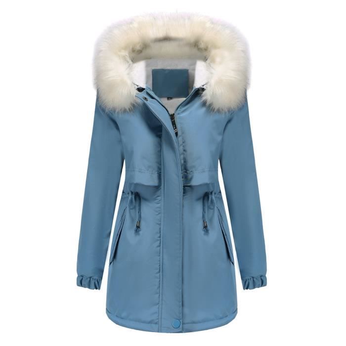 Gants D'hiver Pour Femme En Cuir Véritable - Doublure Polaire Et Bord En Fausse Fourrure - Multicolore - Neufs Avec étiquettes