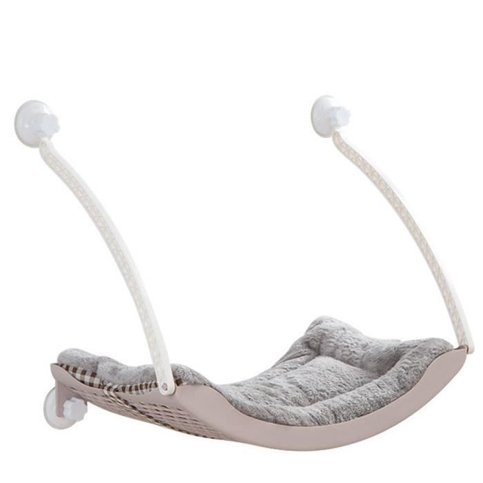Meilleurs prix pour Hamac de fenêtre pour chat - OMABETA - Rose - Fort et respirant - Installation facile - 15 kg max