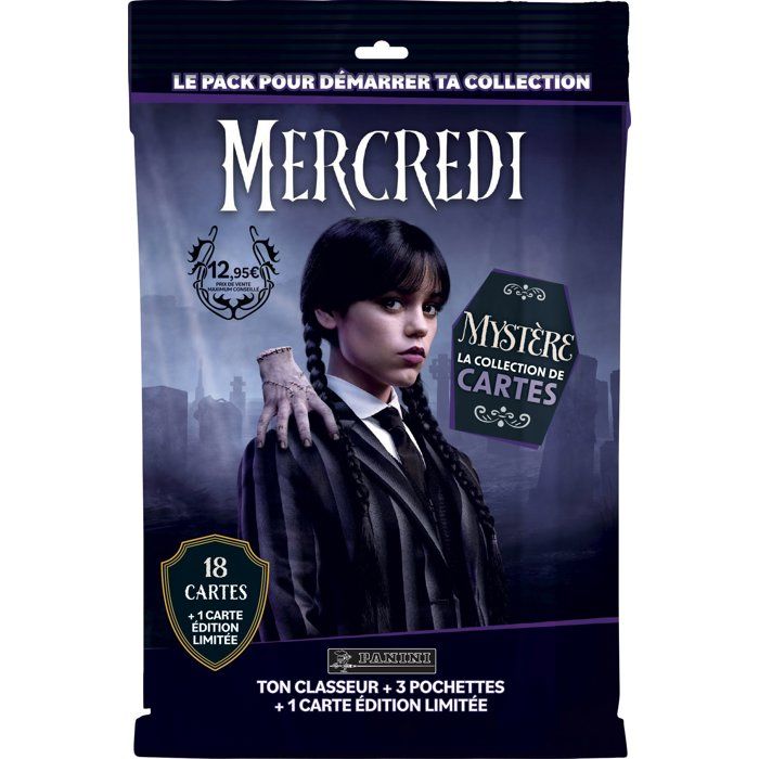 Starter Pack Mercredi S2 Classeur + 3x6 cartes 18 + 1 limitée - vue 2