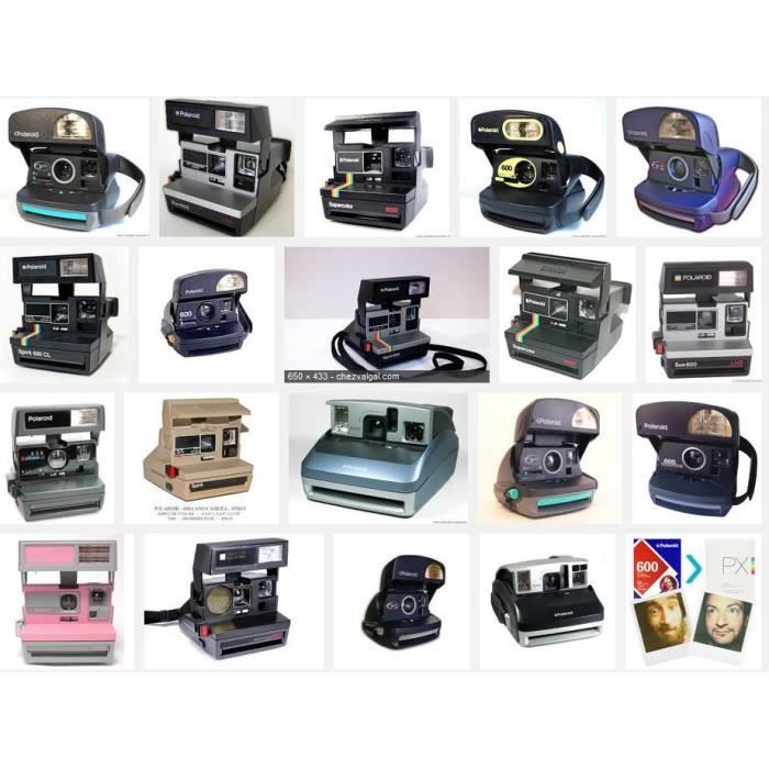 Polaroid argentique pour pellicule 600 Cdiscount Appareil Photo