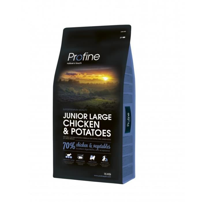 Meilleurs prix pour Profine Junior Large Breed Chicken 15 kg