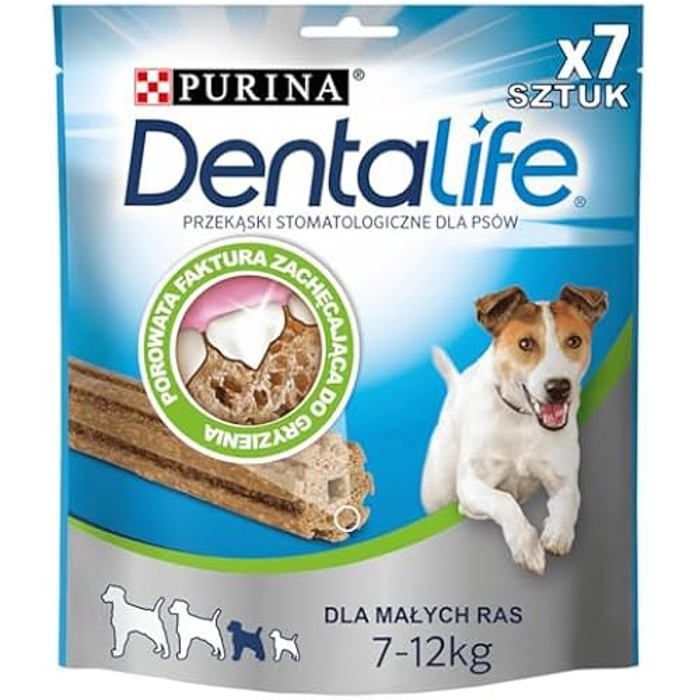 Comparer les prix de Délices dentaires pour chiens PALOS pour dents saines et propres PURINA Dentalife Small 115 g