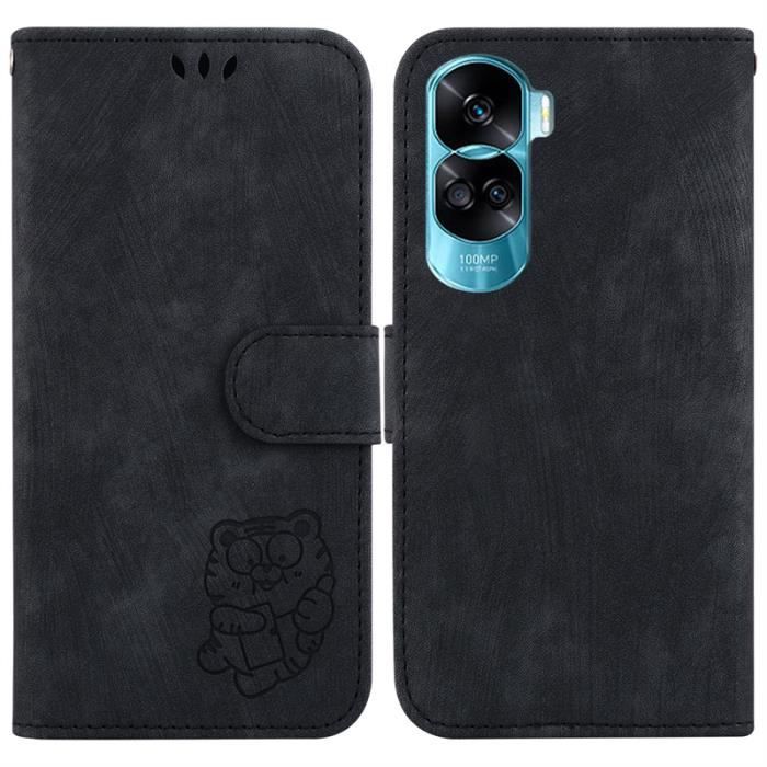 Custodia Per Honor 90 Lite 5G Con Glitter Trasparenti, Silicone TPU, Antishock, Colore Verde, Accessorio Moda