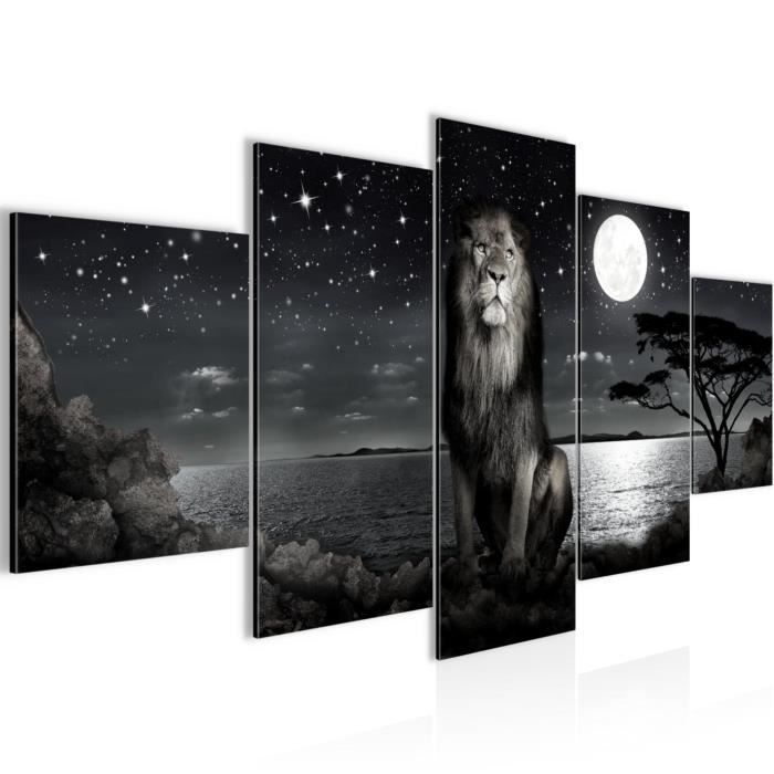 Tableau Toile Déco Murale Africain 120x80cm - Impression Haute Qualité, Prêt à Accrocher