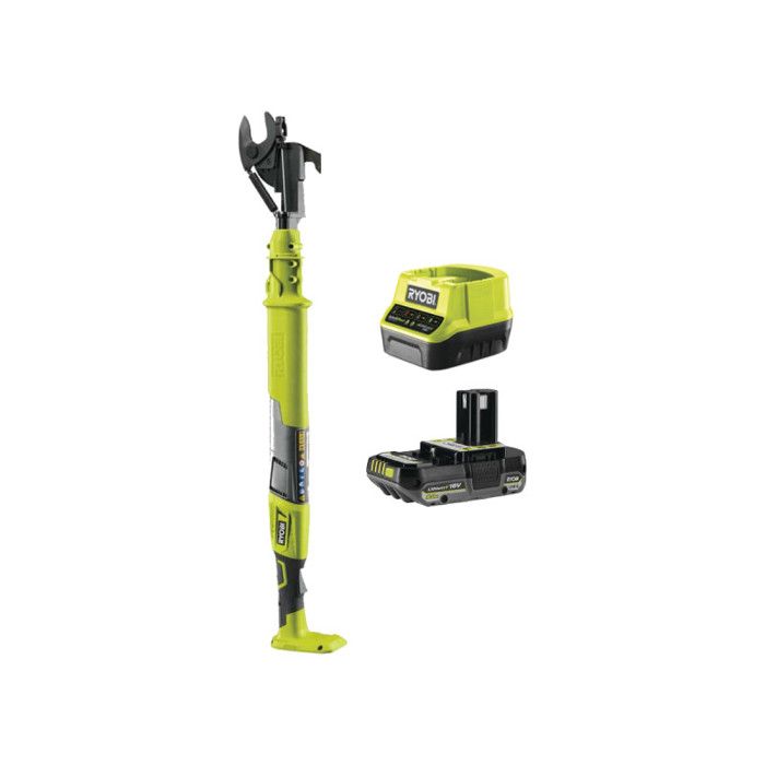 Pack RYOBI Coupe branches OLP1832BX 18V One+ 1 Batterie 2.0Ah 1 Chargeur rapide - vue 2