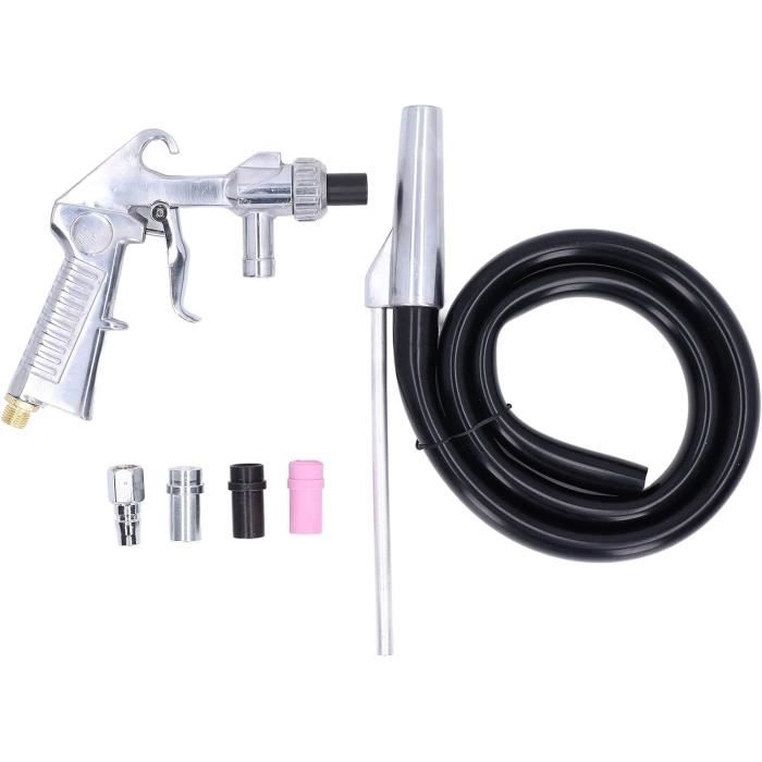 Pistolet De Sablage Portable Professionnel Antirouille - Sableuse Pneumatique Avec Kit Complet Et Petite Buse