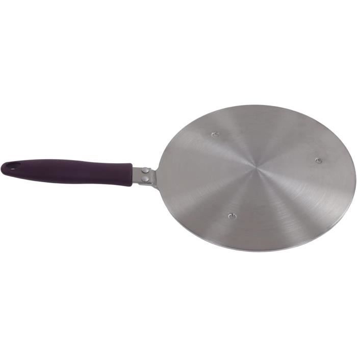 Plaque D'Adaptation Induction En Acier Inoxydable - Diffuseur De Chaleur Avec Poignée Amovible Pour Casseroles Et Poêles