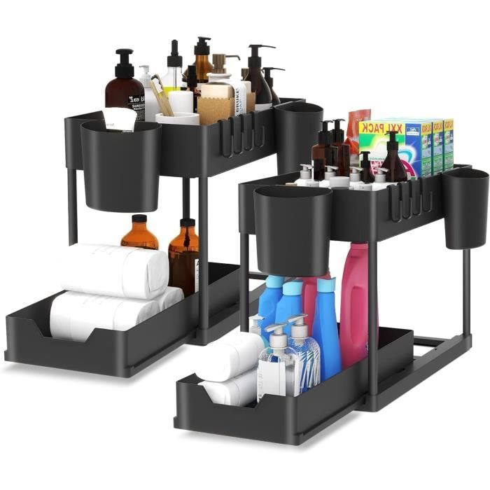 Étagère De Rangement Extensible Sous évier En Acier Inoxydable 94559537