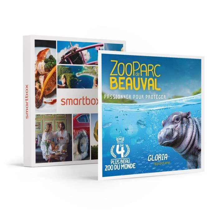 SMARTBOX - Découverte du ZooParc de Beauval en 2024 pour 1 enfant - Coffret Cadeau | Journée à la découverte des animaux au ZooParc