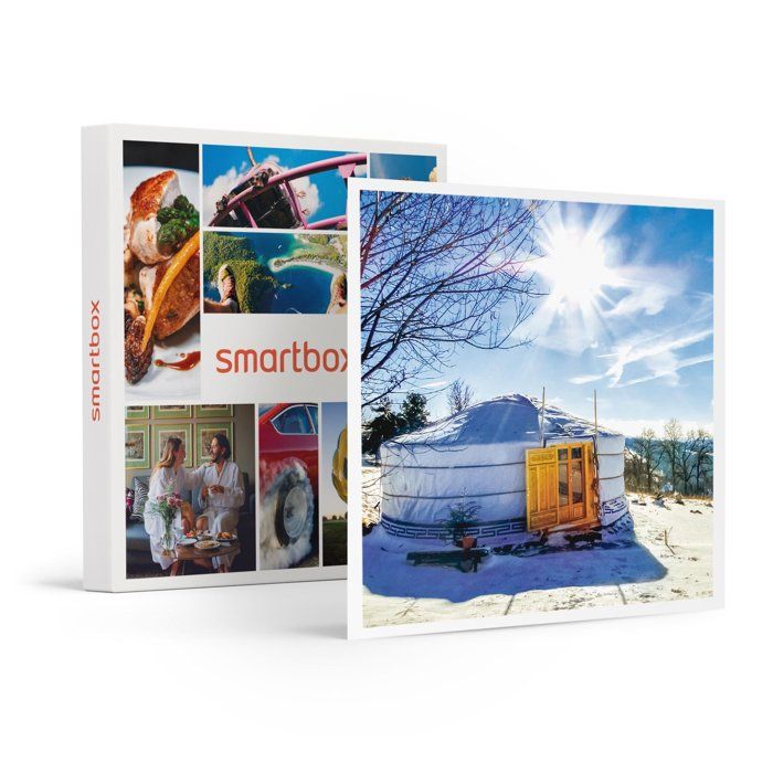 Smartbox - Escapade insolite de 3 jours en yourte - Coffret Cadeau |