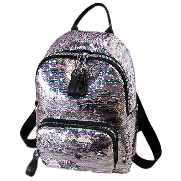 Sac Dos Paillettes Sac Dos pour Femme Femme Tudiante Voyage