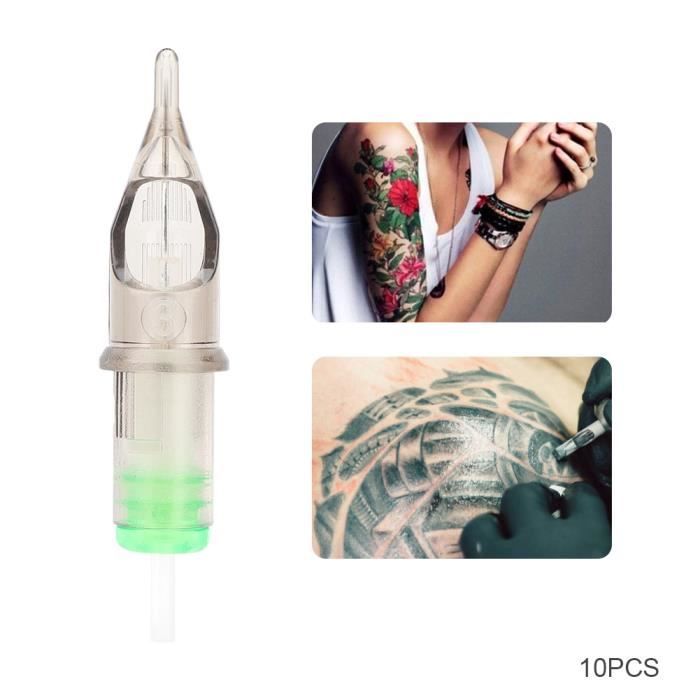 Tbest aiguilles pour cartouches de tatouage 10 pièces / boîte aiguilles