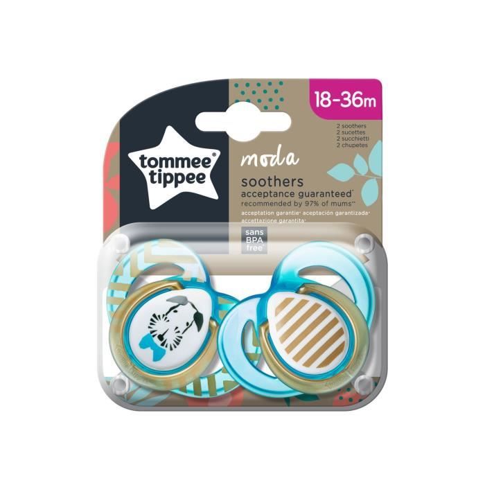 TOMMEE TIPPEE Sucette Fun - Lot de 2 - 6 - 18 mois - Cdiscount Puériculture  & Eveil bébé