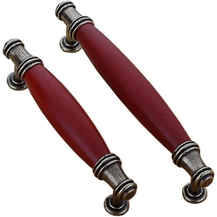 Manipuler Poignées En Bois Vintage Pour Meubles Boutons De Meuble Et