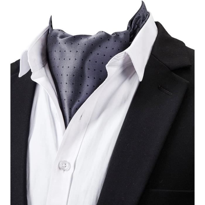 Cravate Homme Zanzara - 100% Soie - Motif Paisley Marron Argent - Longueur 56" (142 Cm) - Occasion Excellente