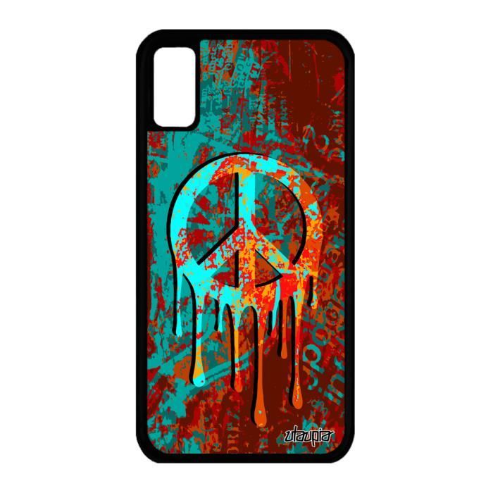 Décalcomanies Skins Pour Coque IPhone X Lifeproof Slam - Motif Crâne Fille Gangster - Vinyle