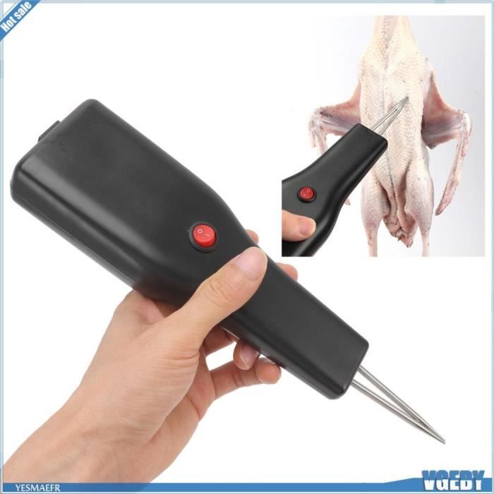 Comparer les prix de VGEBY Plumeuse Électrique à Plumes de Volaille Rechargeable, Petite Machine à Plumer les Poulets, Performances Élevées