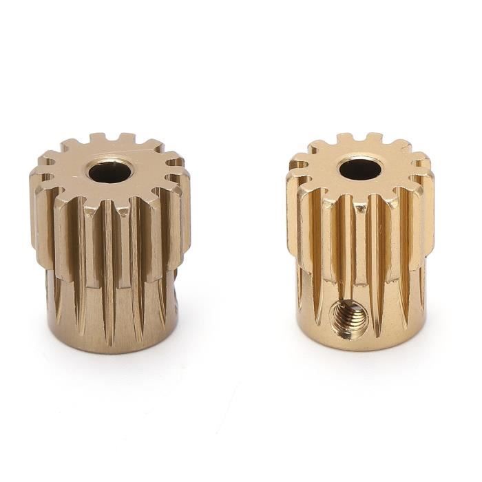 Rm Motors Pignon Moteur Métal Alliage 13T-33T Pour Voiture RC 1/10 Escalade - Mod 0.6, Axe 3.175mm Moteur Volet Roulant Rm Motors Pignon Moteur Métal Alliage 13T-33T Pour Voiture RC 1/10 Escalade - Mod 0.6, Axe 3.175mm Moteur Volet Roulant