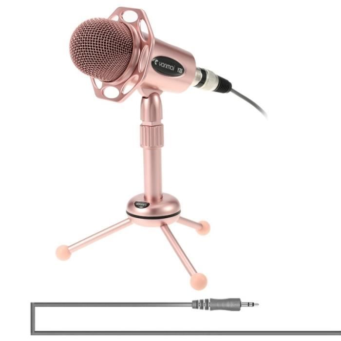 Micro Yanmai Y20 professionnel jeu microphone à condensateur