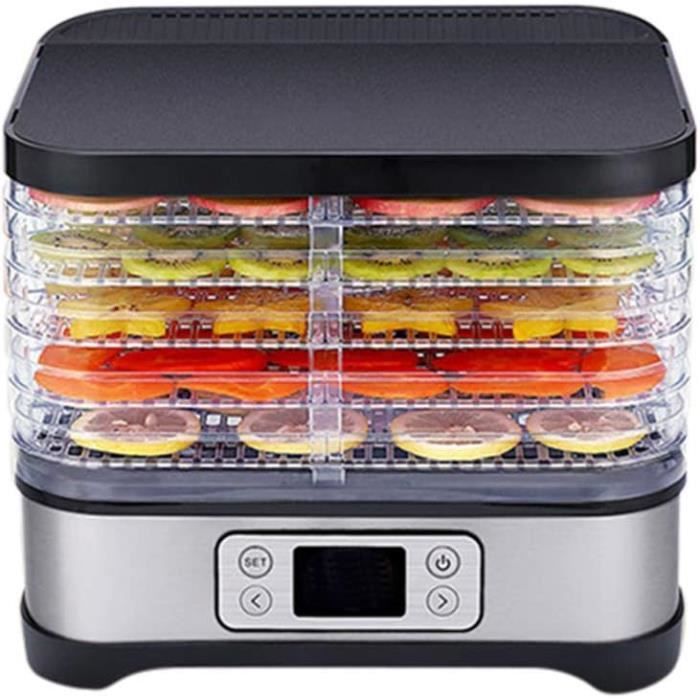 Déshydrateur Alimentaire 10 Couches,Sèche Fruits Légumes Herbes Viande