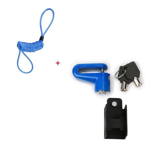 Antivol De Guidon Universel Pour Scooter, Vélo, ATV - Verrouillage Frein, Portable, En Alliage - Installation Facile