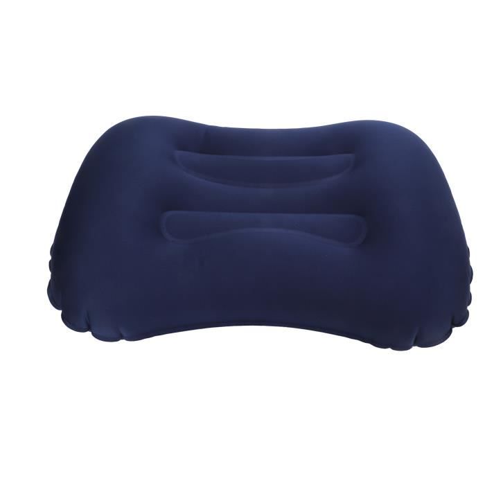 Oreiller lombaire gonflable - VGEBY - Gris - PVC et Flocage - Portable