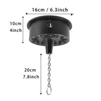 Mini RGBW Phare rotatif à LED avec télécommande RF Effet de Scénario Mini RGBW Phare rotatif à LED avec télécommande RF Effet de Scénario