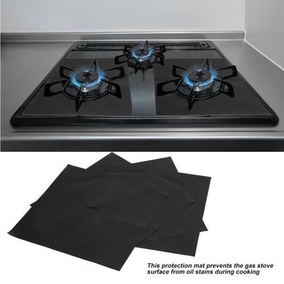 Lot De 4 Couvercles Pour Brûleurs De Gaz – Protection Anti-salissures, Facile à Installer Et Nettoyer - 2