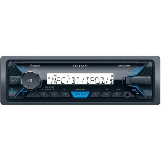  Sony Autoradio Marine, stéréo 1DIN, sans Fil à connectivité USB  et Bluetooth®