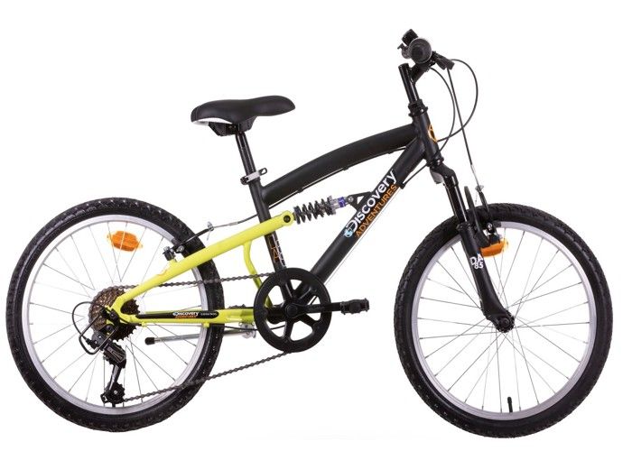 Velo 20 Pouces Garcon Vélo VTT 20 Pouces,7 Vitesses Pour Garçons